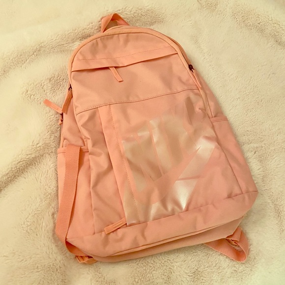 nike peach backpack